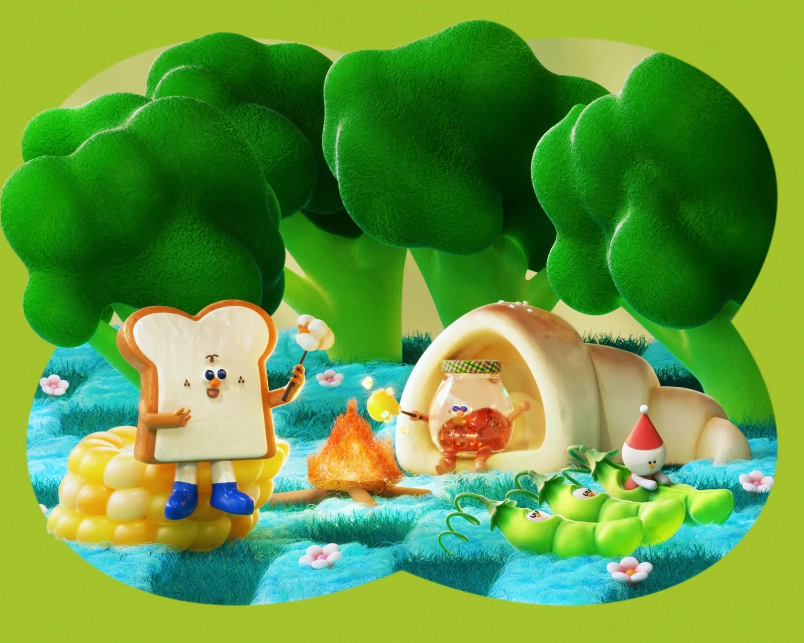 The Spring Camping 🫛🏕️